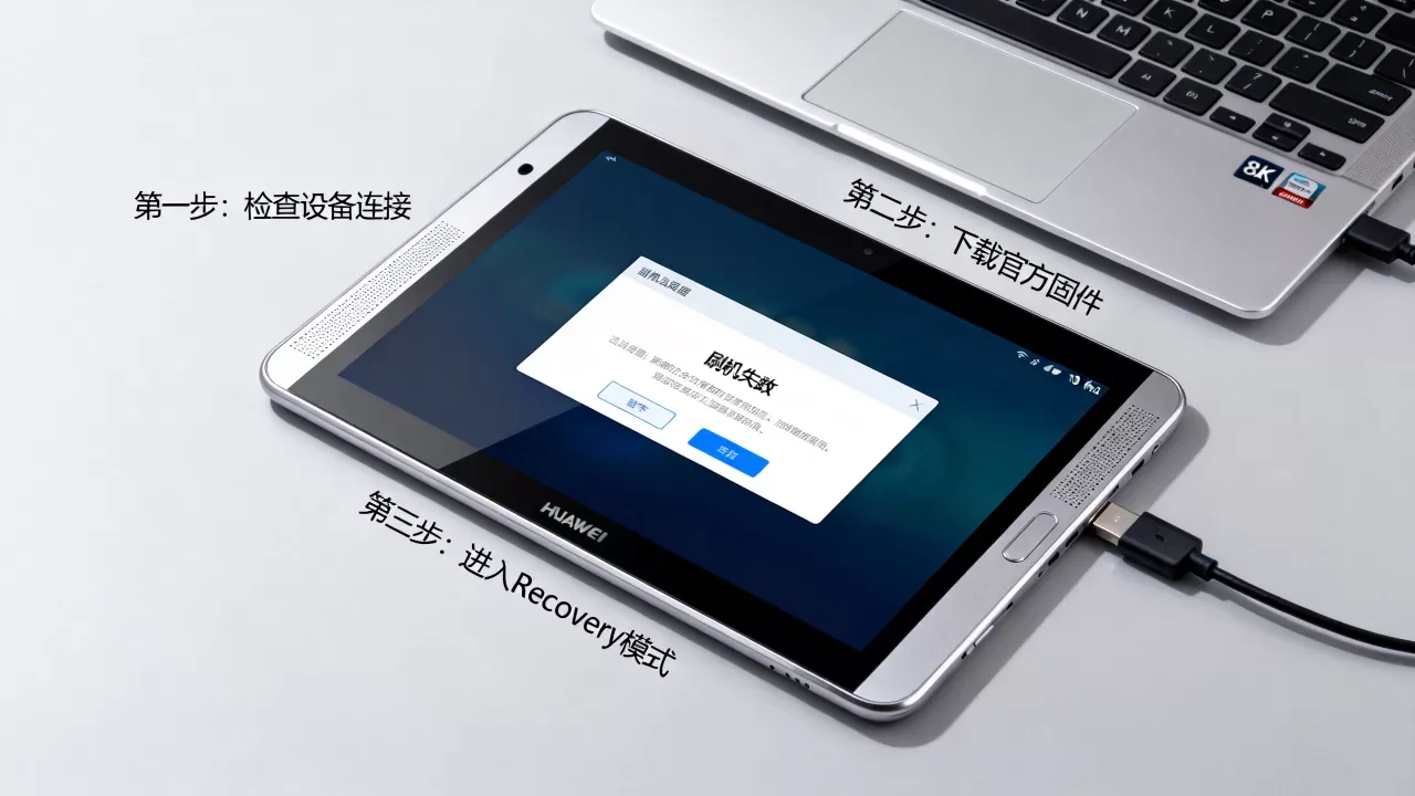 华为mediapad 10 fhd刷机失败怎么办，华为平板刷机教程
