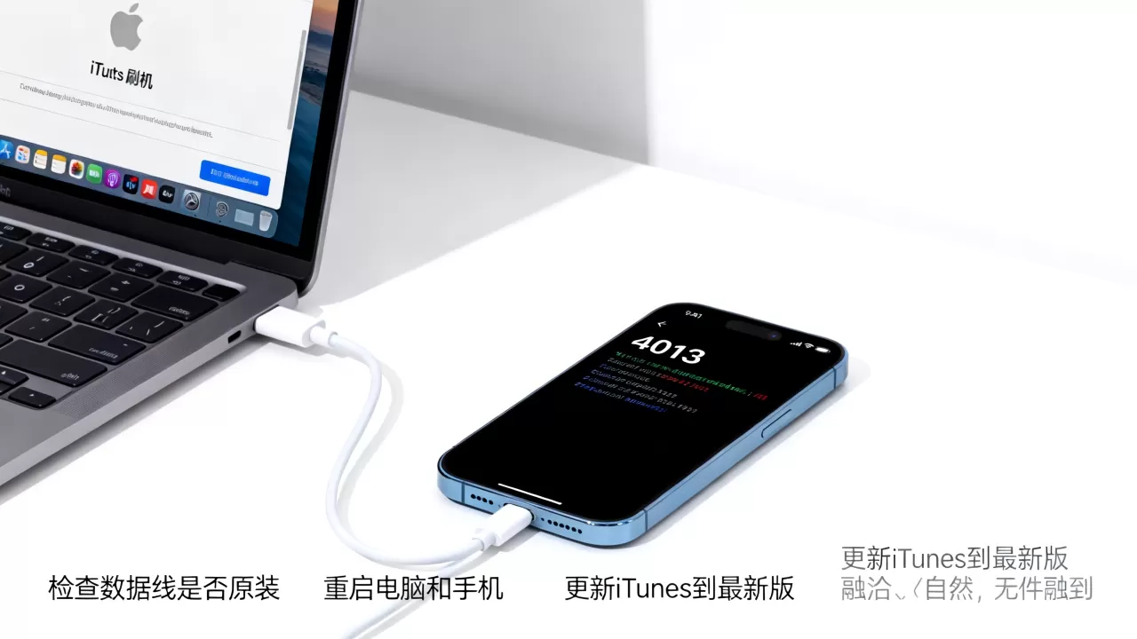 iPhone刷机4013错误怎么解决？iPhone刷机报错4013修复方法