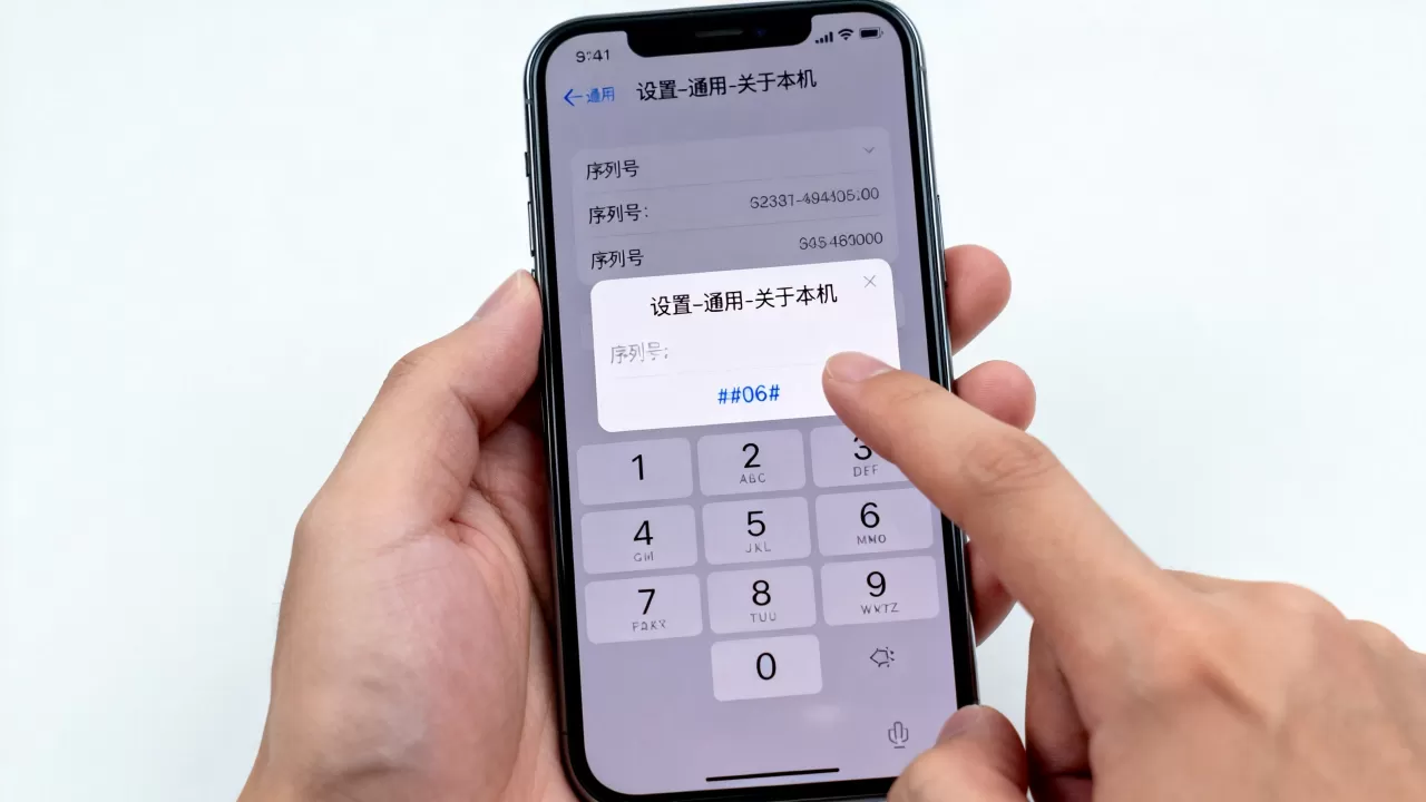 如何查看自己的iPhone，iPhone查看序列号