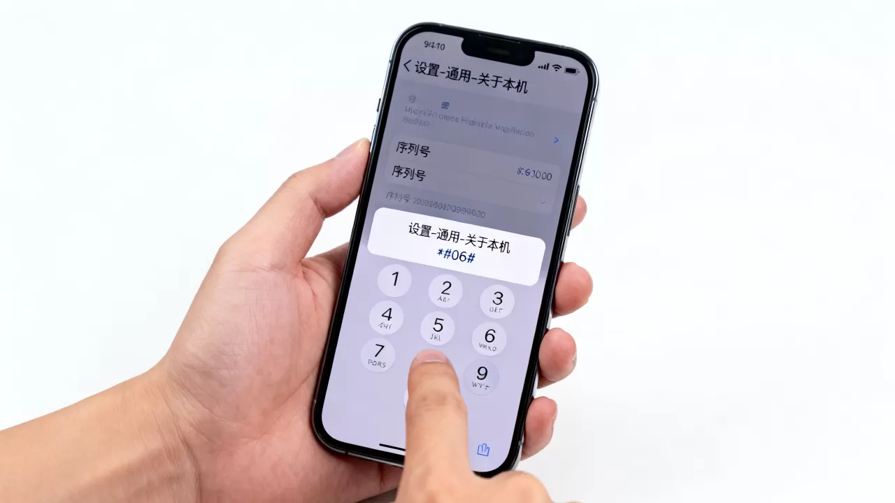 如何查看自己的iPhone，iPhone查看序列号