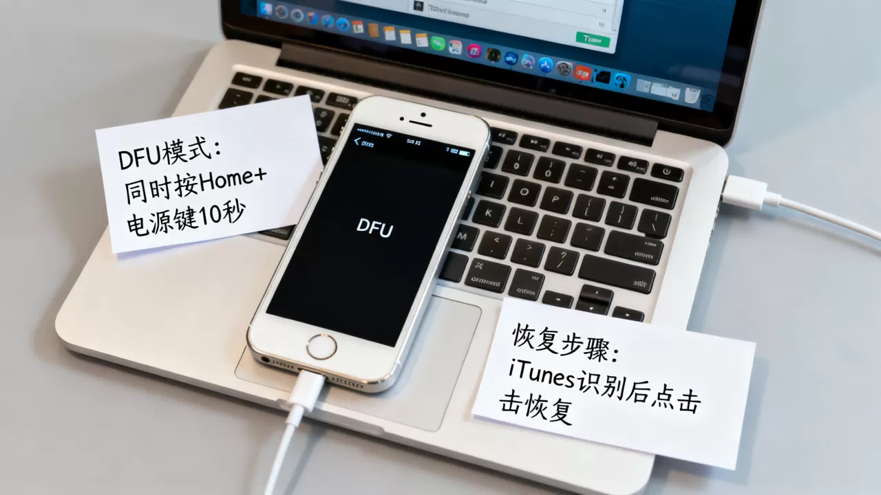 iphone5无限dfu怎么办，iphone5无限dfu解决方法