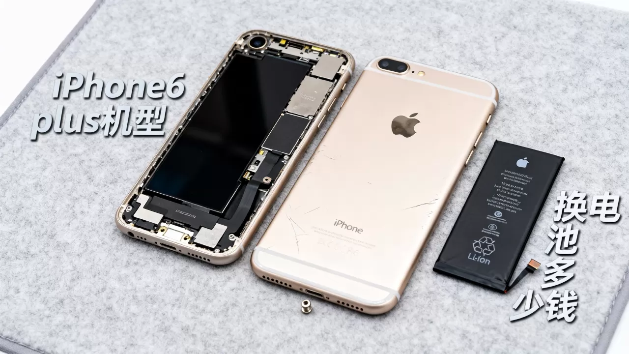iphone6 plus机型，iphone6 plus换电池多少钱