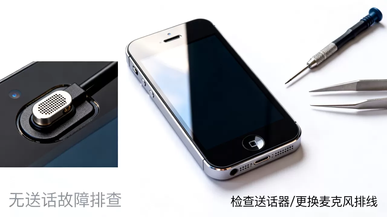 iphone5无送话怎么办，iphone5没声音