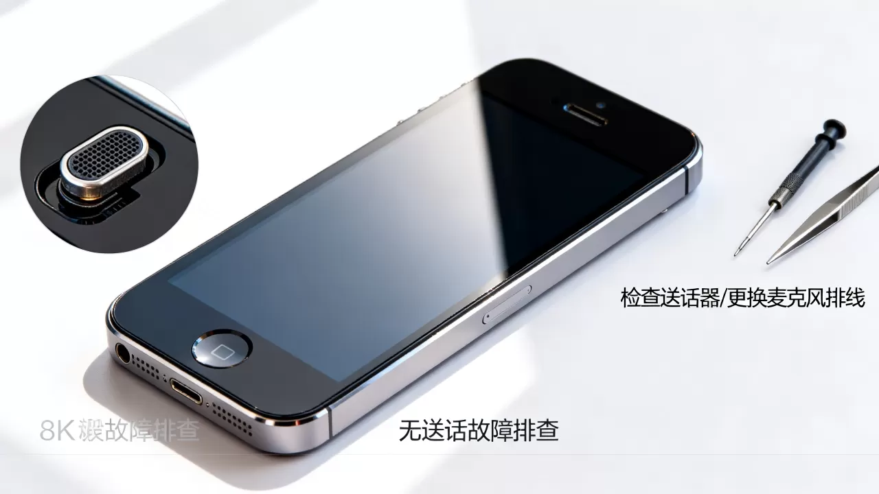 iphone5无送话怎么办，iphone5没声音