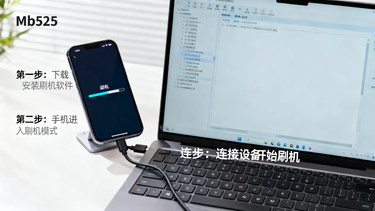 mb525刷机软件怎么用，mb525刷机