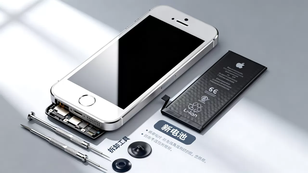 iPhone5s 4005电池不耐用怎么办？iPhone5s电池更换