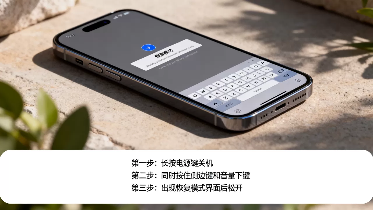 iphone怎么进恢复模式，iphone进入恢复模式教程