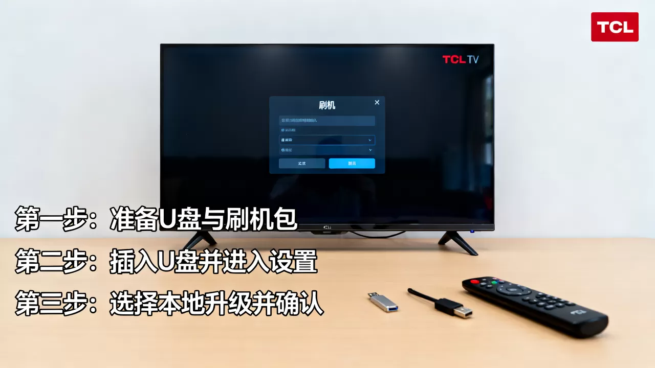 tcl的手动刷机教程，tcl电视怎么手动刷机