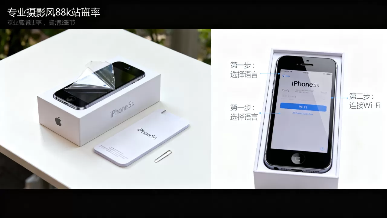 iphone5s开封后怎么激活，iphone5s开封