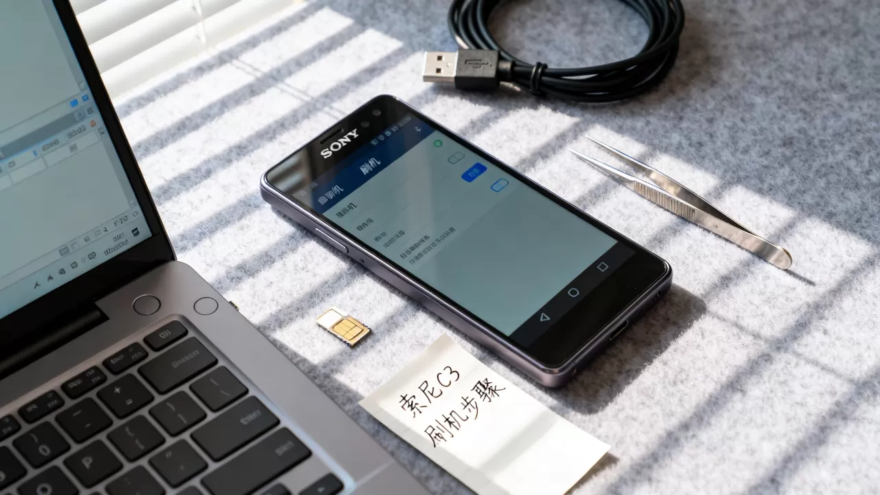 索尼c3刷机教程，索尼c3刷机教程