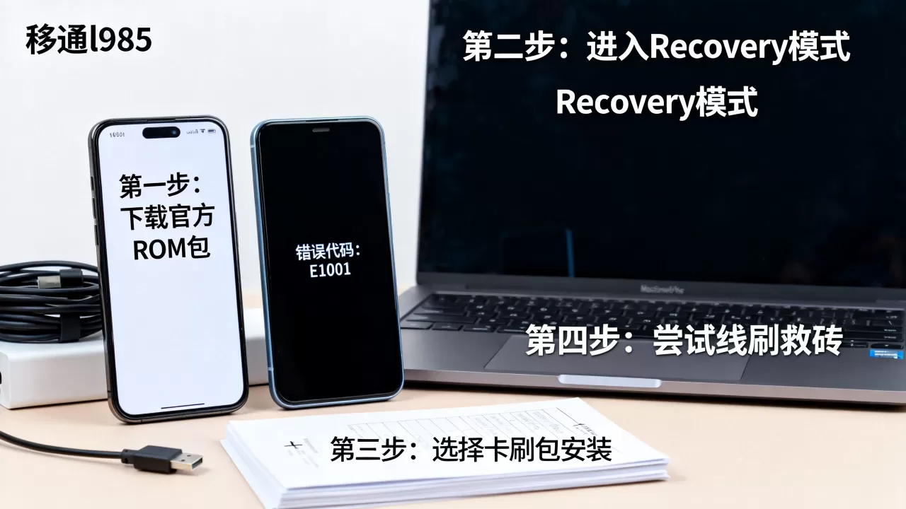 移通l985刷机教程，移通l985刷机失败怎么办
