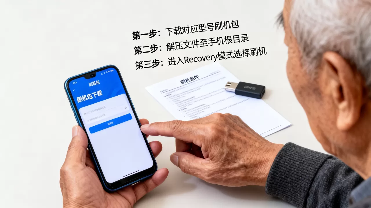 老人手机刷机包怎么用，老人手机刷机包