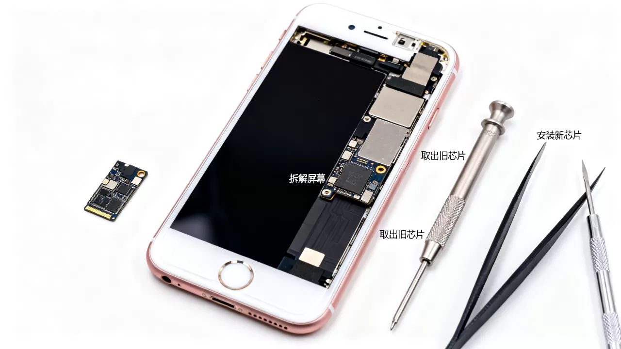 iphone6换touch失灵怎么办？iphone6换触摸芯片