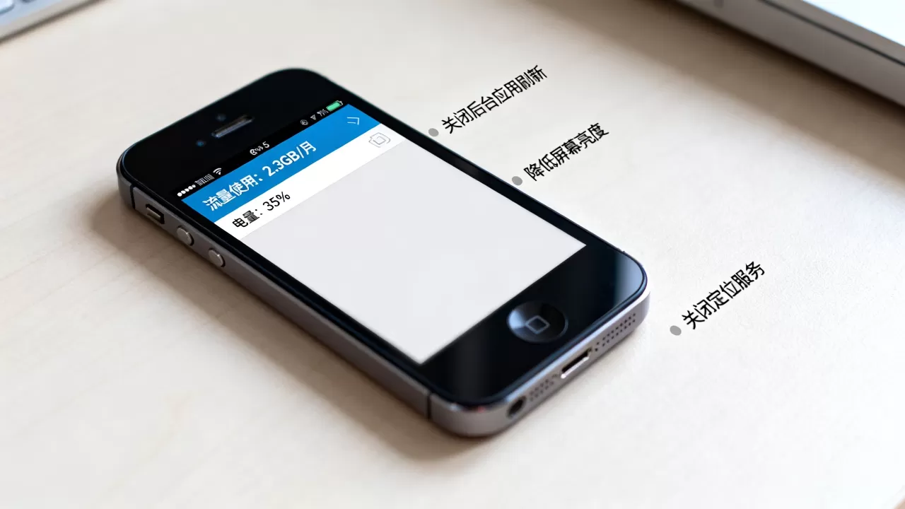 iphone5费流量怎么办，iphone5耗电量