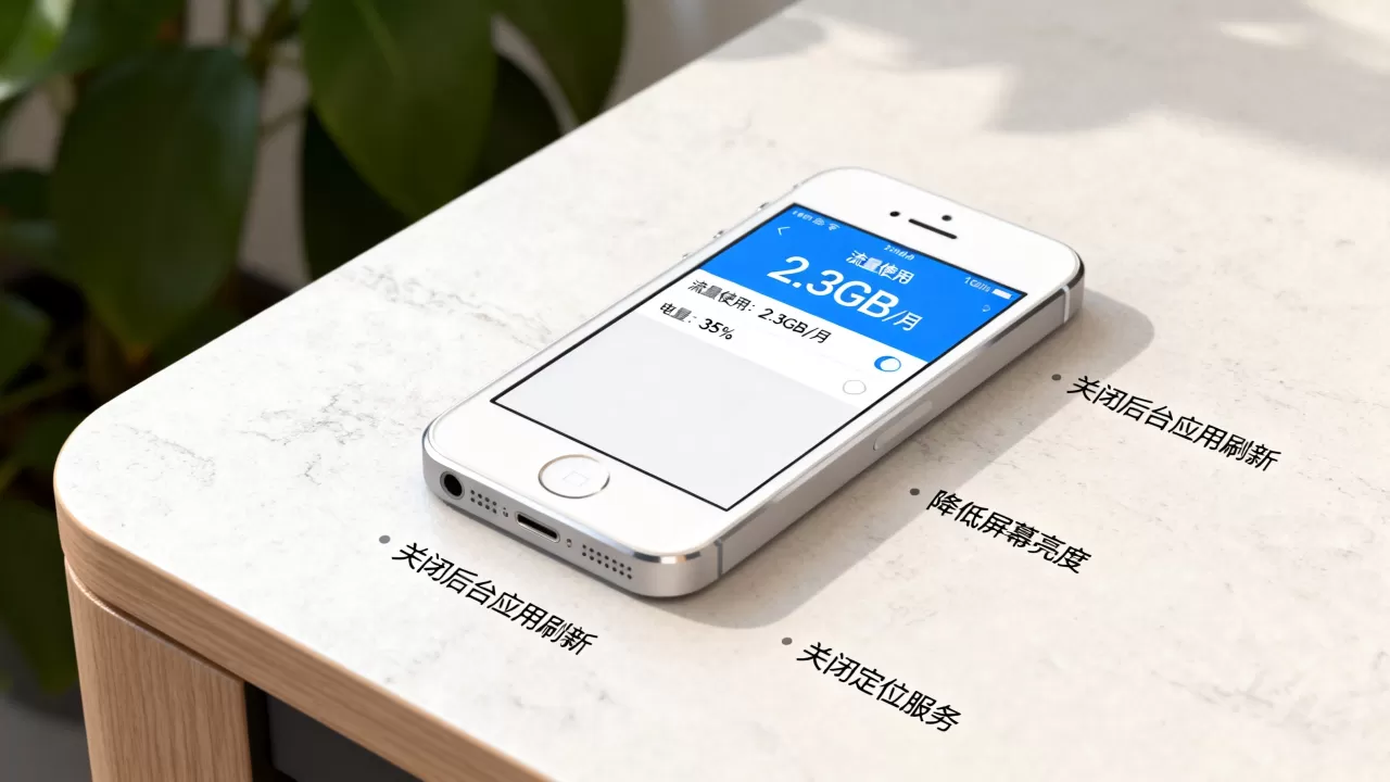 iphone5费流量怎么办，iphone5耗电量