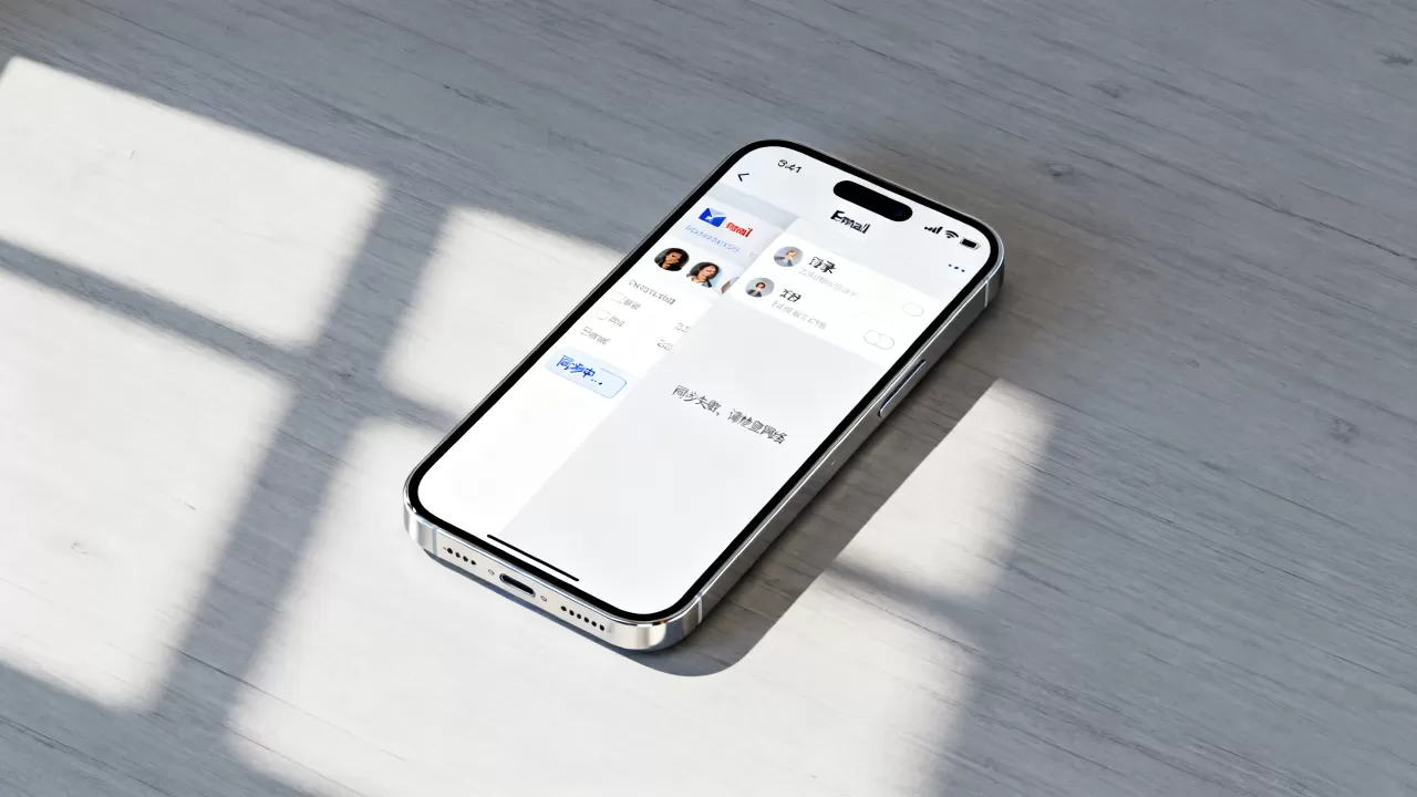 iphone邮件通讯录怎么同步，iphone邮件联系人同步失败