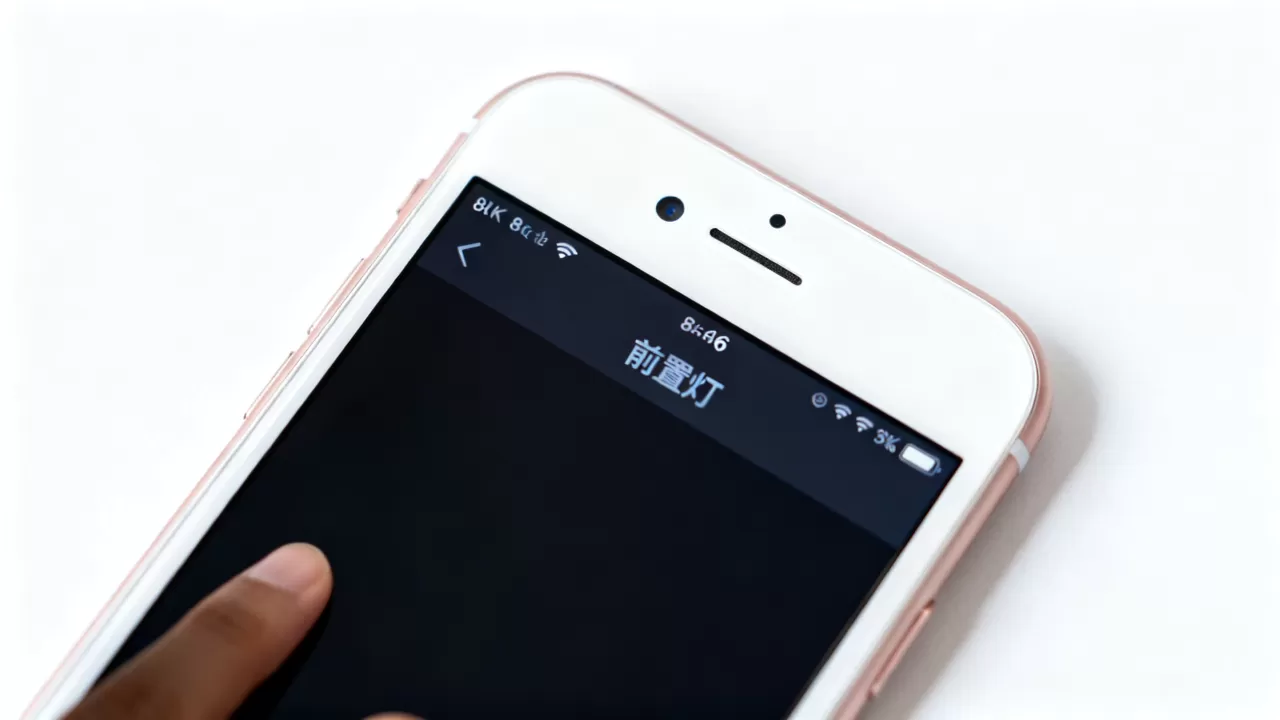 iphone6前置灯不亮怎么办，iphone6前置灯