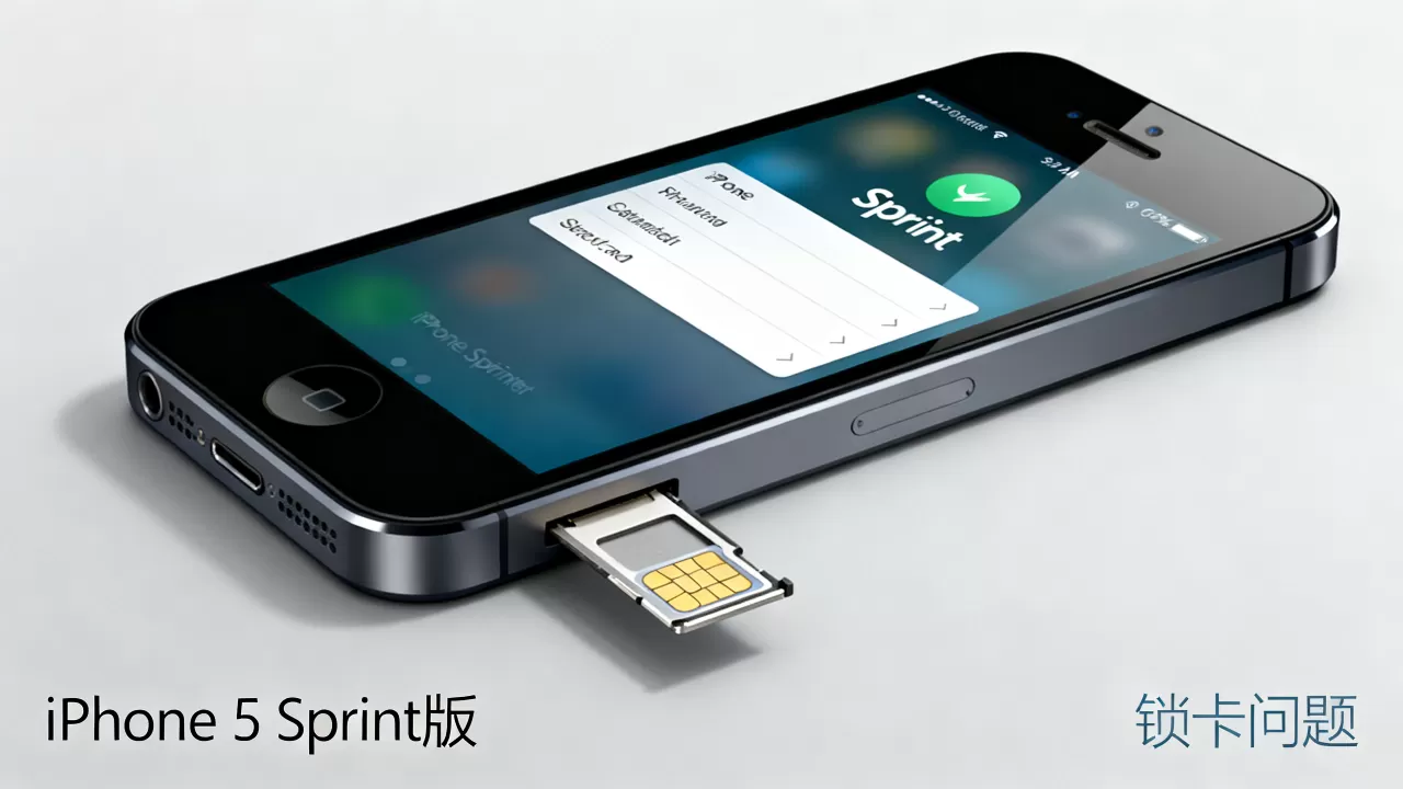 iphone5 sprint版能锁卡吗，iphone5 sprint版