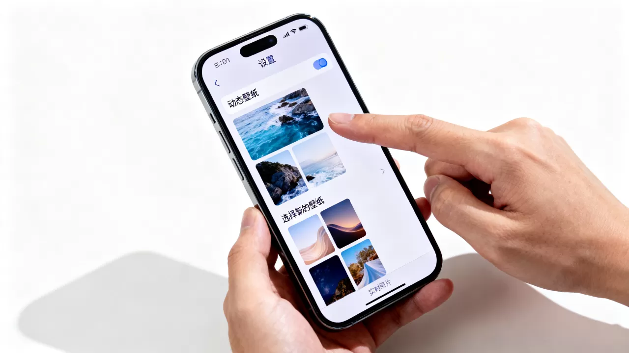 iphone怎么用live壁纸，iphone怎么设置动态壁纸