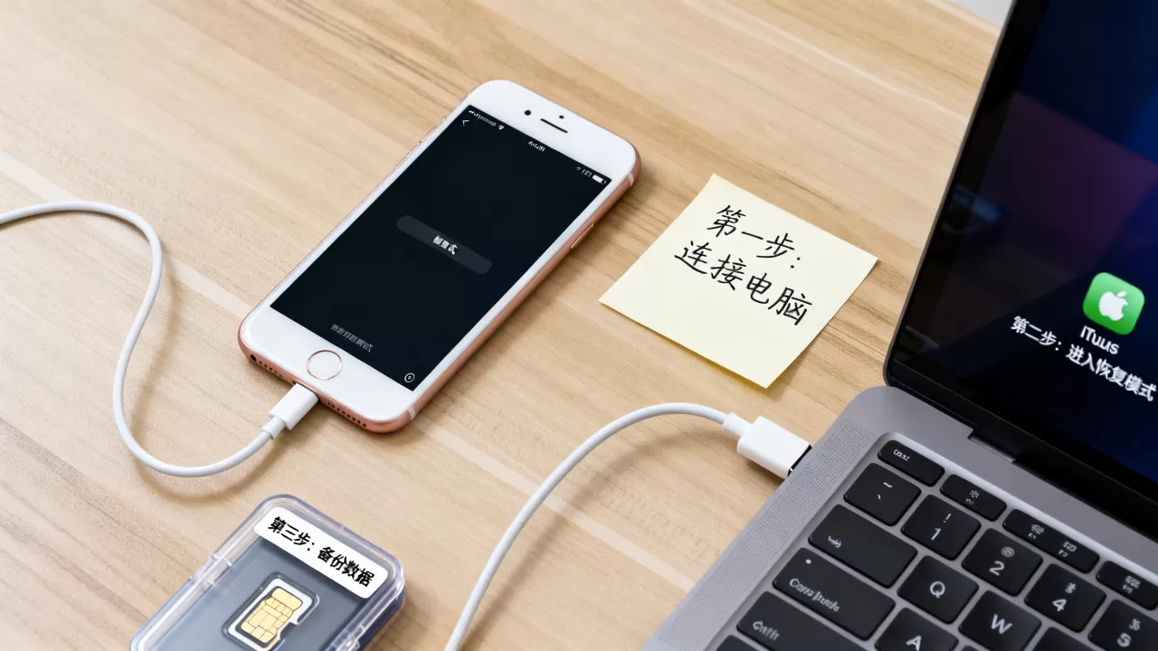 苹果6没有密码刷机，苹果6忘记锁屏密码怎么强制刷机恢复出厂设置