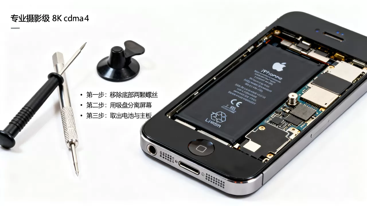 iphone4 cdma拆机教程，iphone4 cdma拆机