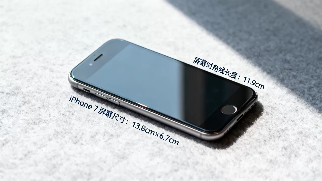 iphone 7屏幕尺寸cm，iphone 7屏幕多大