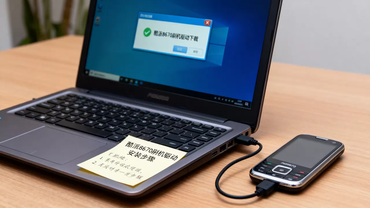 酷派8670刷机驱动下载，酷派8670刷机驱动怎么安装