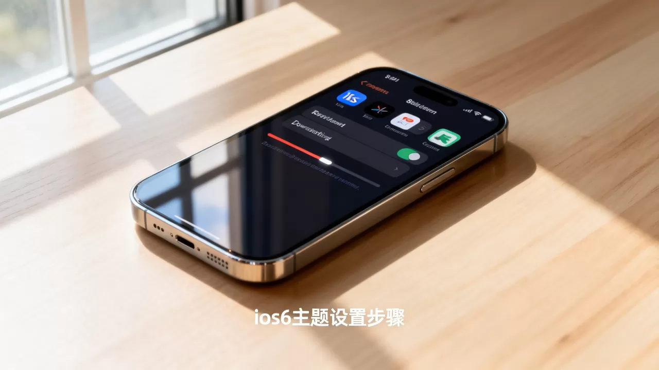 iphone ios6主题怎么设置，ios6主题下载