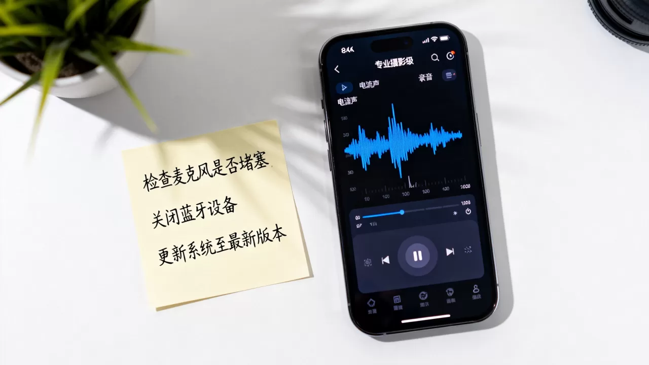 iPhone录音有电流声怎么办？iPhone录音电流声解决方法