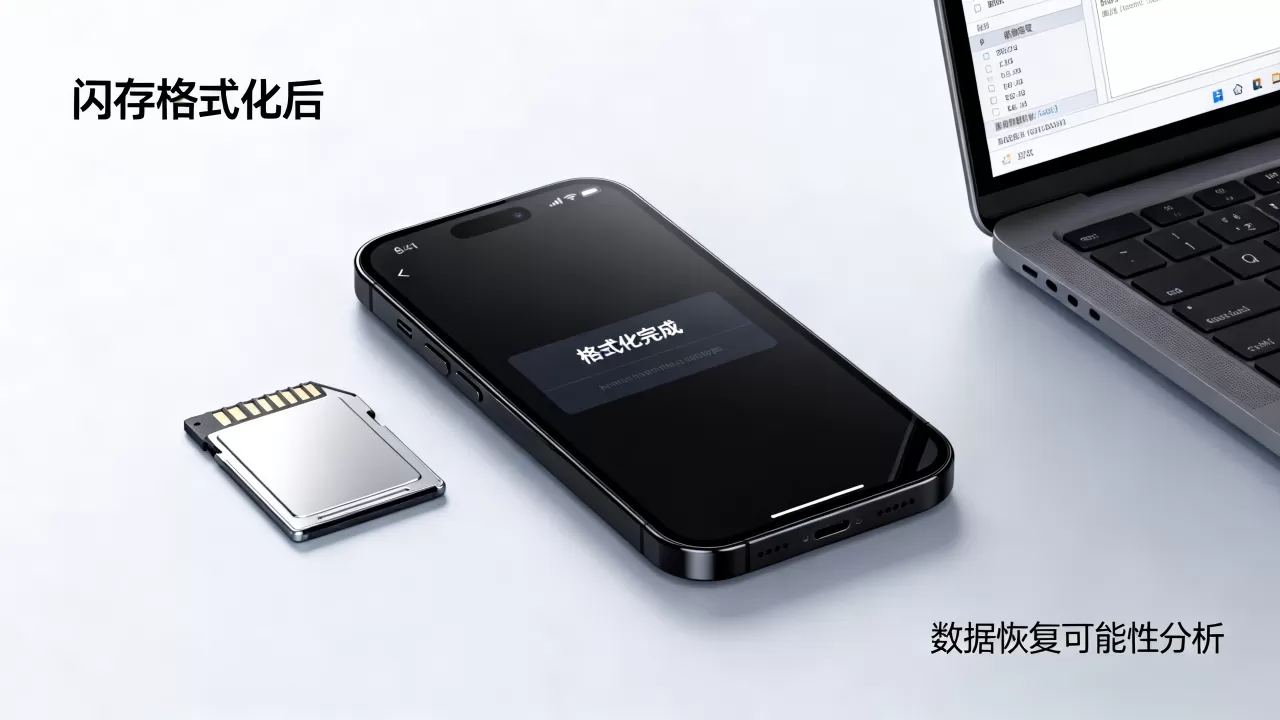 刷机格式化闪存后数据还能恢复吗，手机格式化