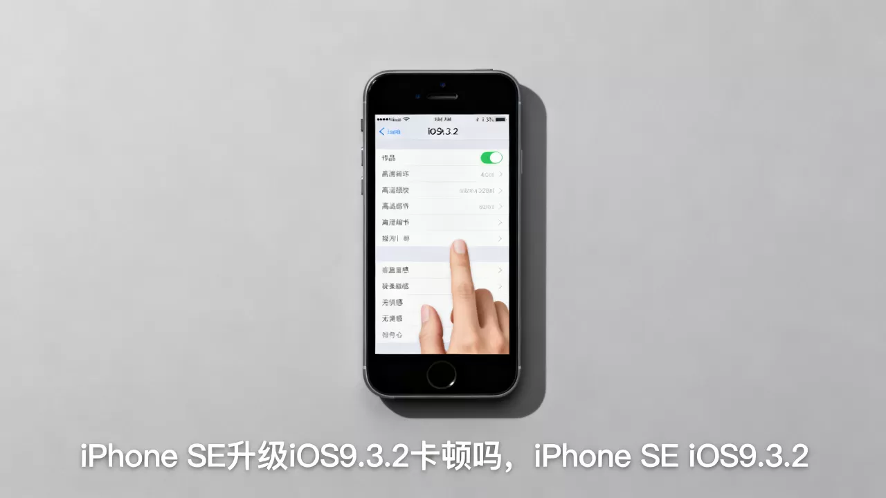 iPhone SE升级iOS9.3.2卡顿吗，iPhone SE iOS9.3.2