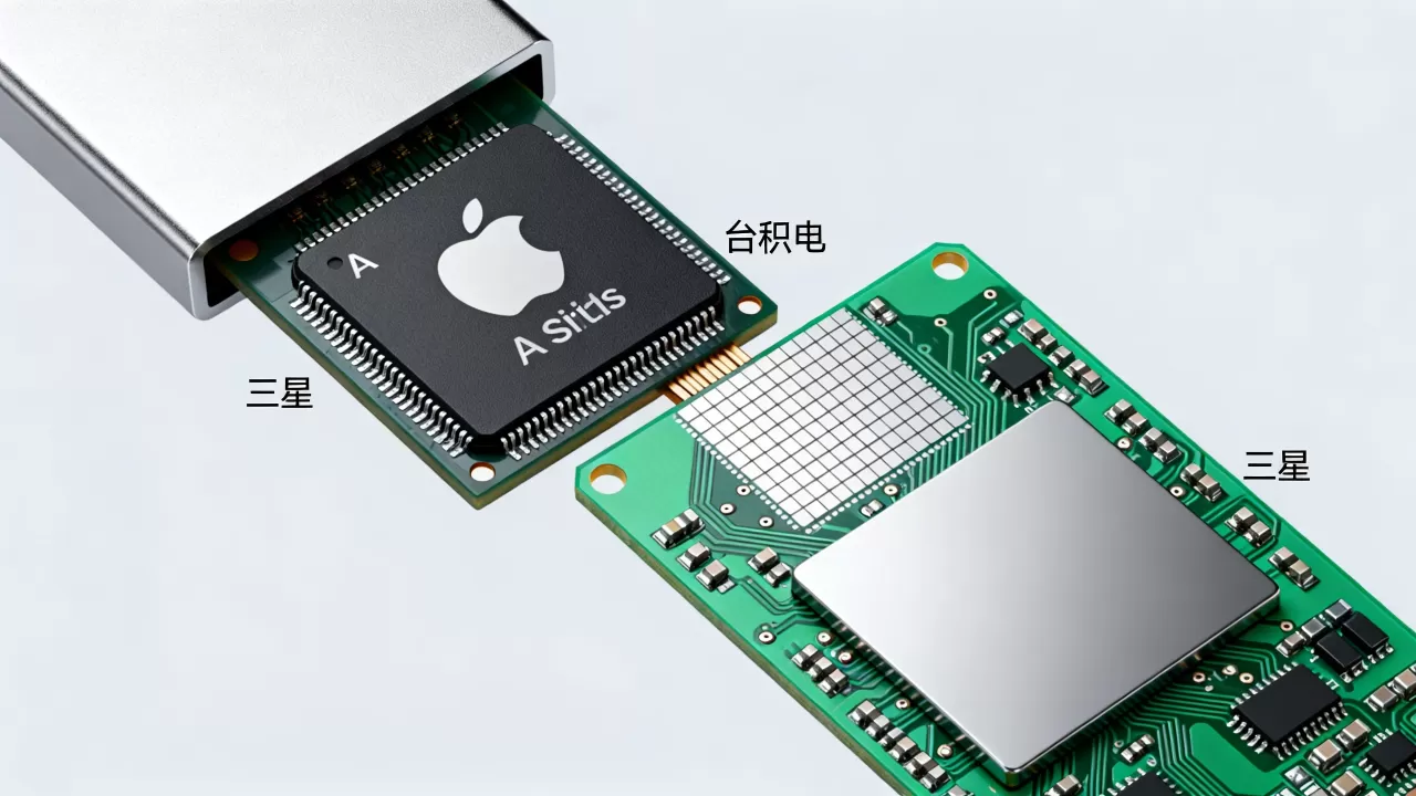 iphone处理器代工是谁，苹果A系列芯片代工厂商