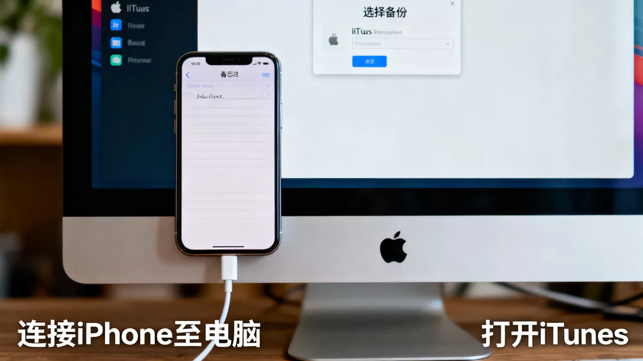 iphone备忘录itunes怎么用，iphone备忘录备份到itunes