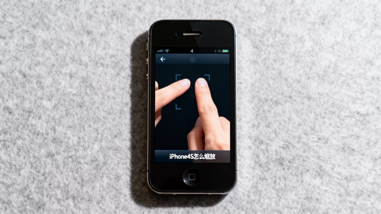 iphone4s怎么缩放，iphone4s缩放
