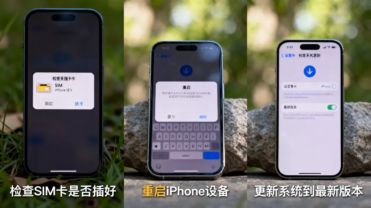 美版iPhone显示无服务怎么办，iPhone无服务解决方法