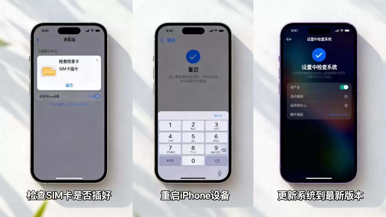 美版iPhone显示无服务怎么办，iPhone无服务解决方法