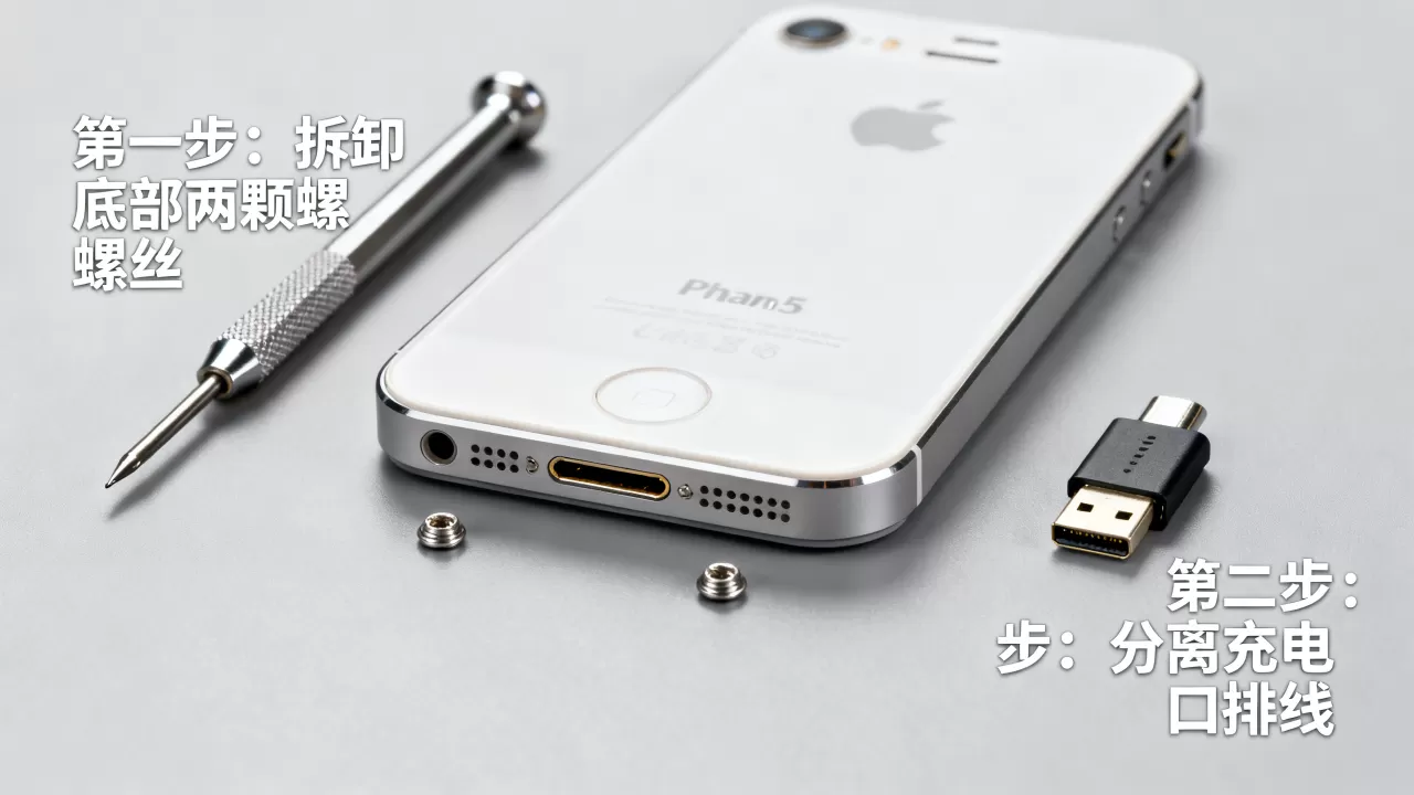iphone5接口更换，iphone5充电口坏了怎么修