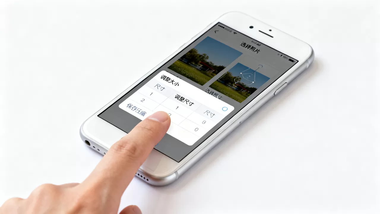 调整iphone照片大小吗，iphone怎么压缩照片