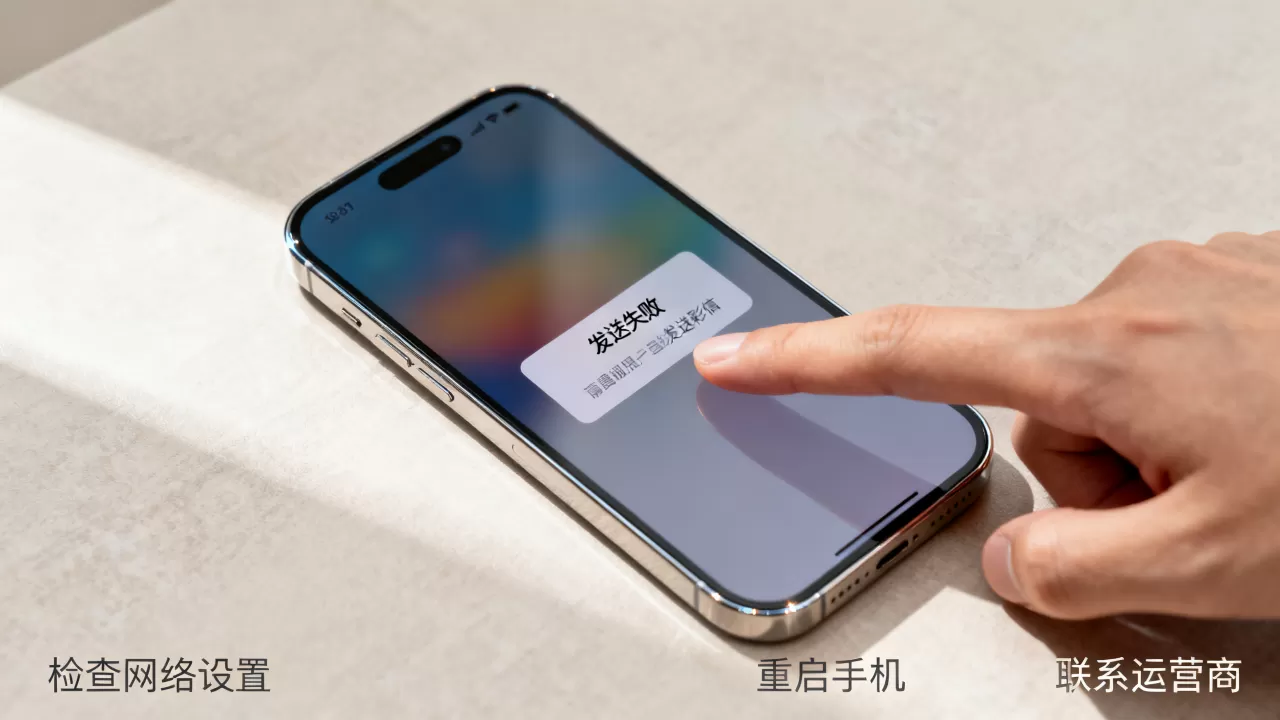 iphone怎么发不了彩信，iphone发送彩信失败解决方法