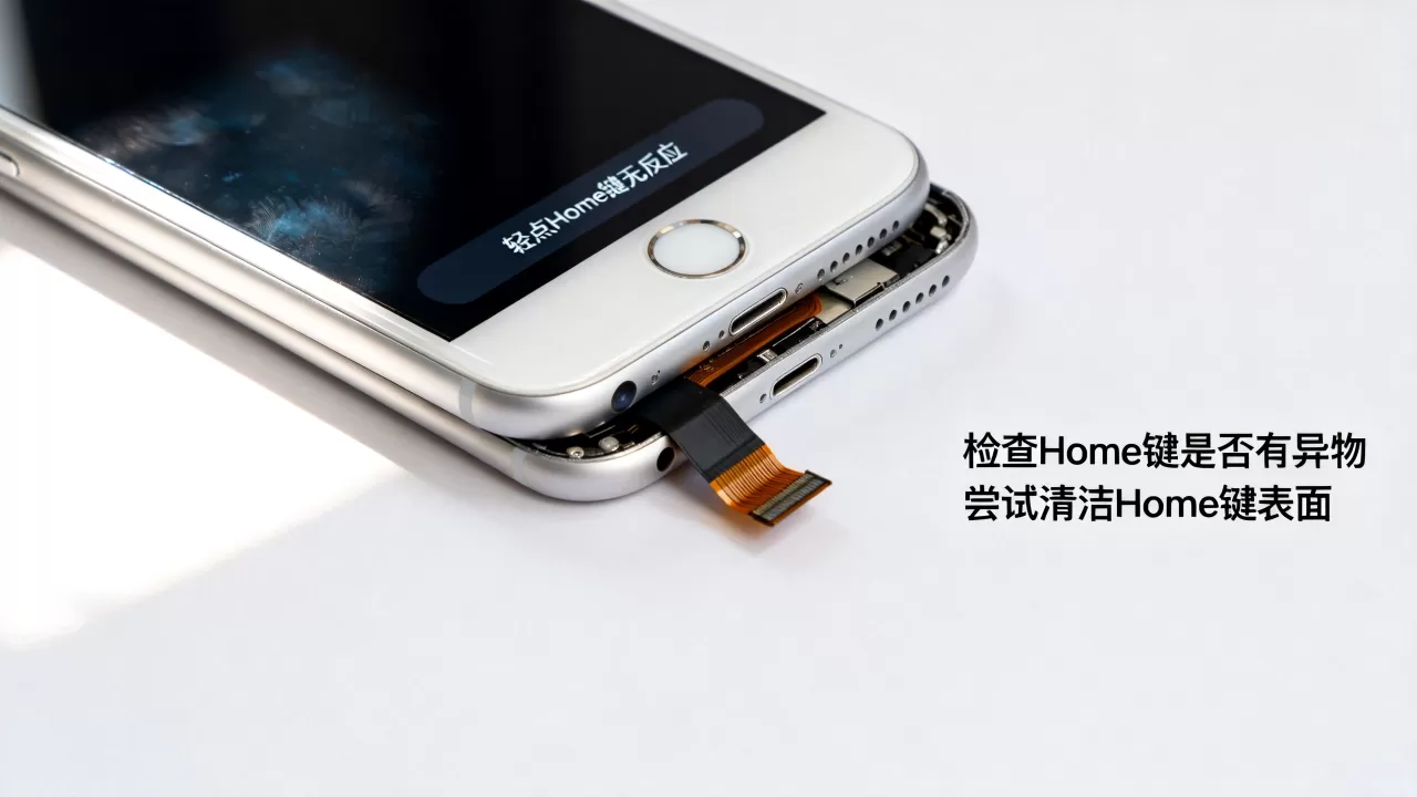 iphone7轻点Home键没反应，iphone7home键失灵怎么修