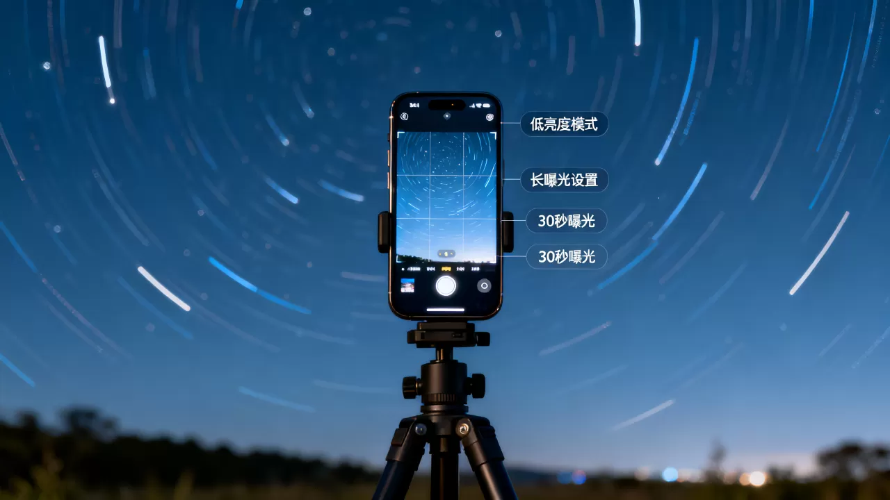 iPhone能拍星轨吗，iPhone拍星轨教程