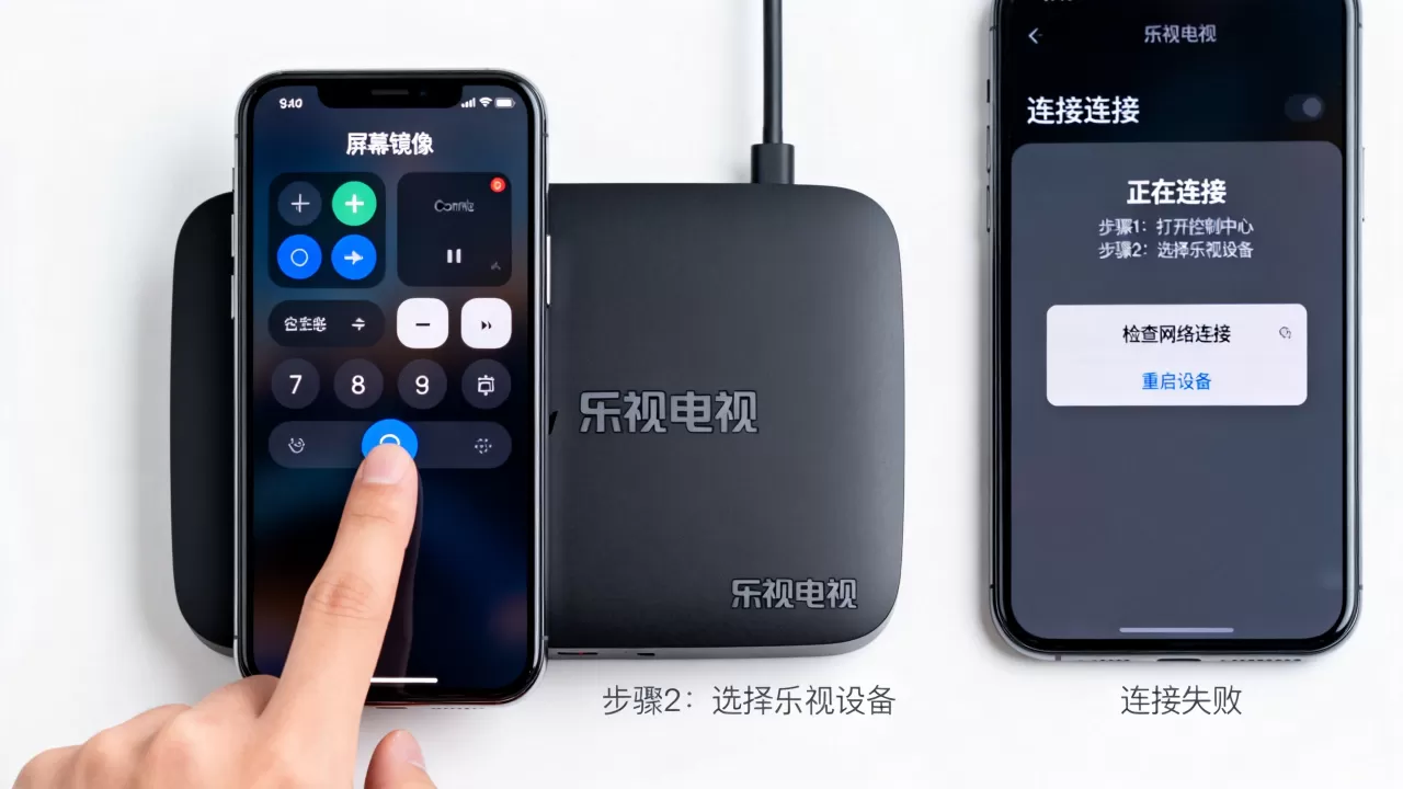 iphone乐视投屏怎么操作？乐视投屏失败解决方法