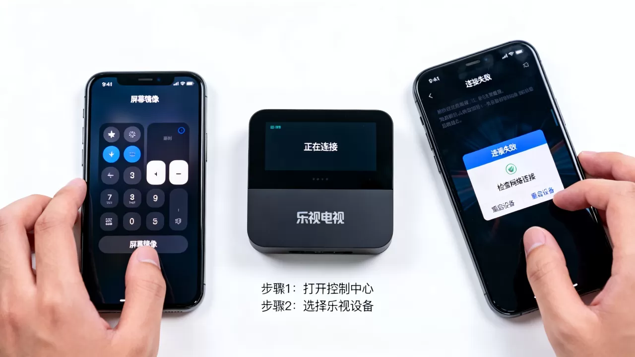 iphone乐视投屏怎么操作？乐视投屏失败解决方法