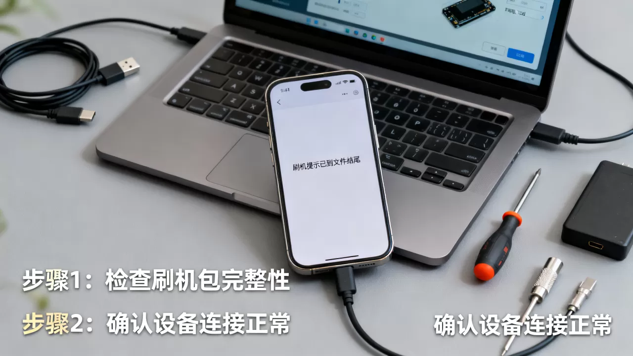 刷机提示已到文件结尾怎么办，刷机失败解决方法