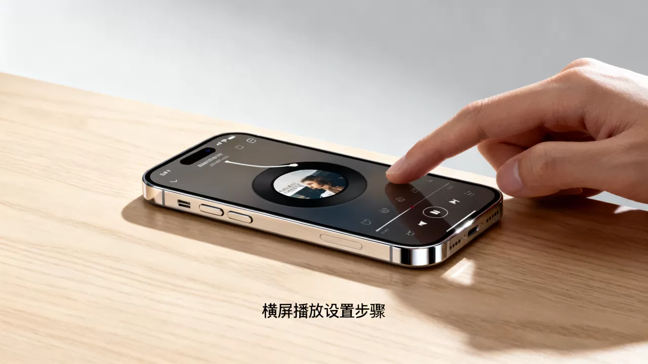 iPhone横屏音乐播放怎么设置，iPhone横屏播放音乐