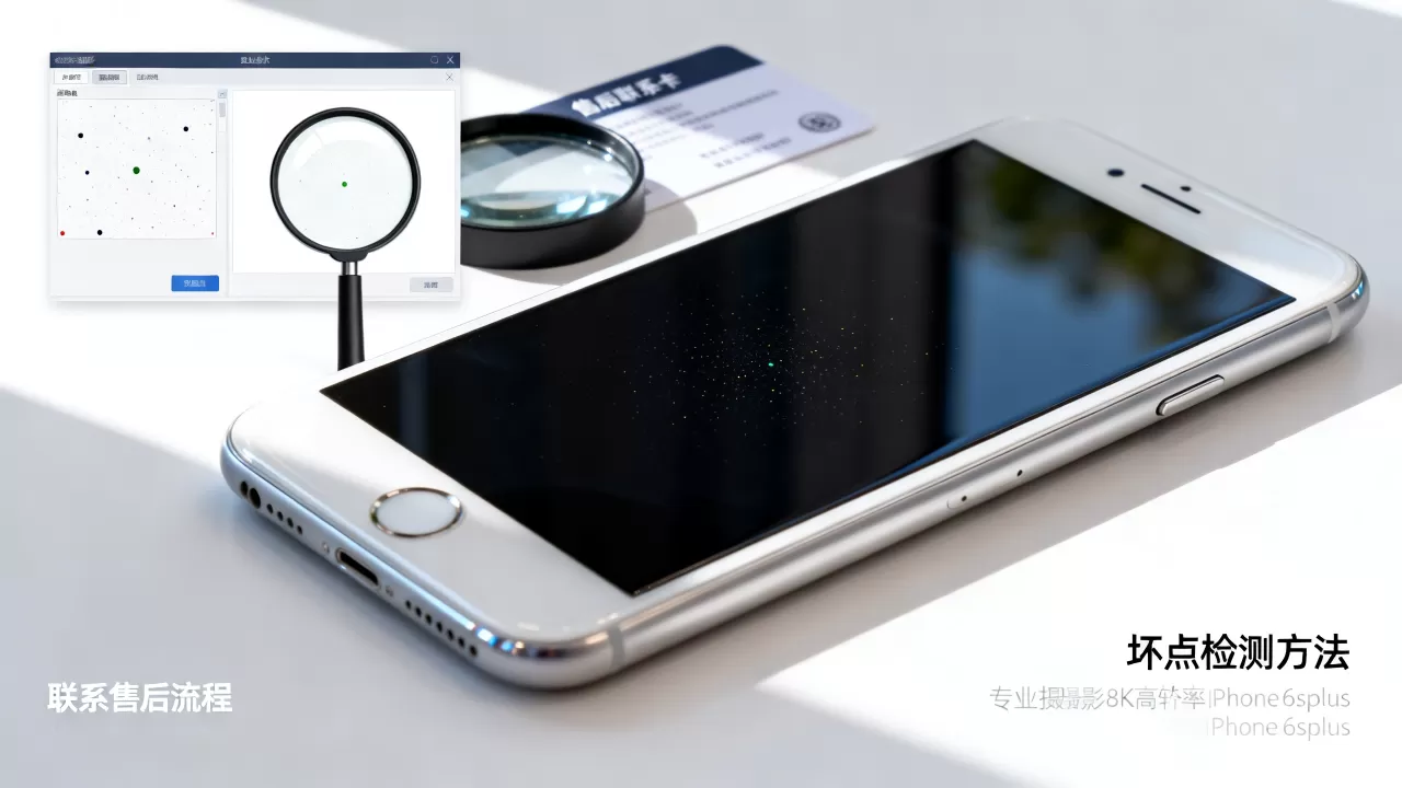 iphone6splus坏点怎么解决，iphone6splus屏幕坏点
