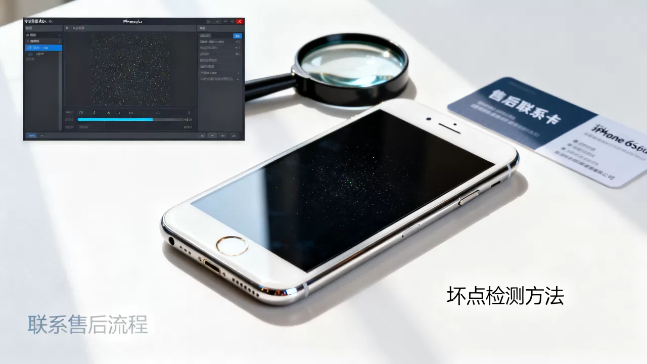 iphone6splus坏点怎么解决，iphone6splus屏幕坏点