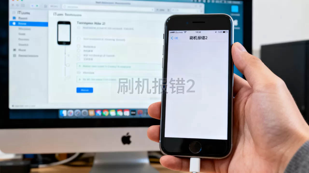 苹果手机刷机报错2怎么解决，苹果手机刷机报错2