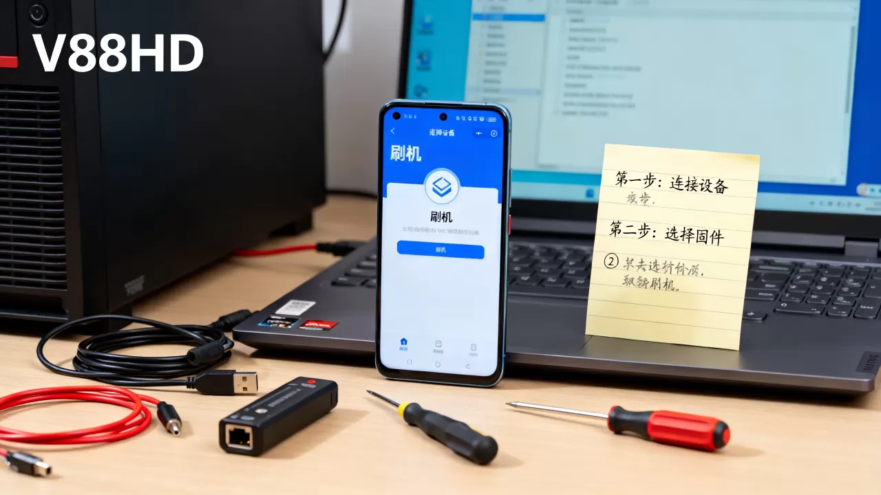 v88hd刷机教程，v88hd刷机教程