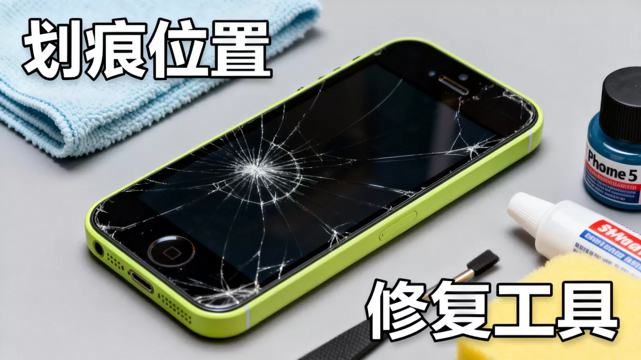 iphone5c划痕怎么办，iphone5c划痕修复